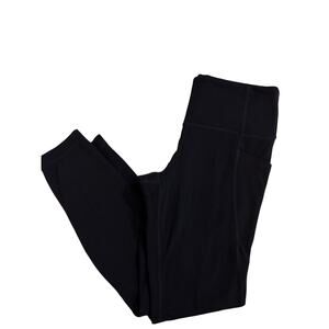 Ladies Medium Petite Athleta Black 7/8 Leggings